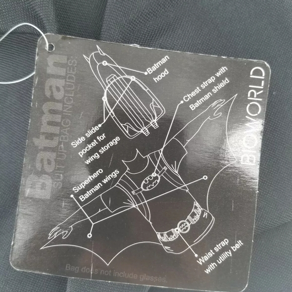 Animewild DC Comics Batman Suit Up Hooded Backpack - Picture 4 of 5